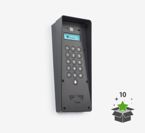 Entry – Standard panel, surface mount with rain hood